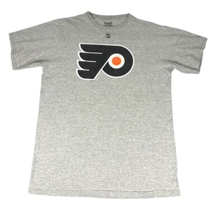 Philadelphia Flyers NHL Hockey Grey T-Shirt Reebok Cotton Blend, Mens Large 2012 - Picture 1 of 15