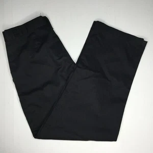 Cherokee Girls Boys Childrens Pants Black Size 12 Expandable Waist Button Zipper - Picture 1 of 12