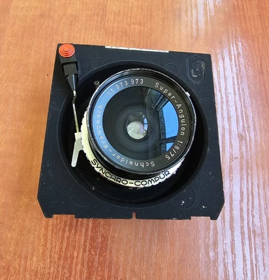 Super-Angulon 1:8 / 75  Linhof synchro-compus Schneider-Kreuznach 11973973 - Image 1 of 4