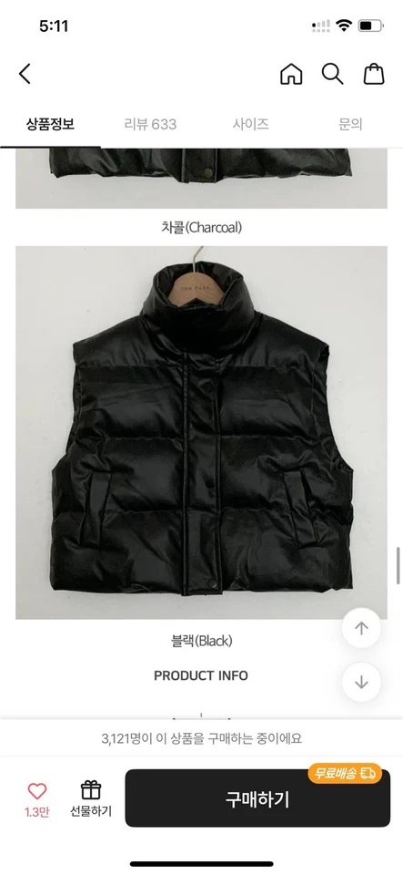 chaleco negro cuero falso crop jacket street hip style Foto 1 de 1