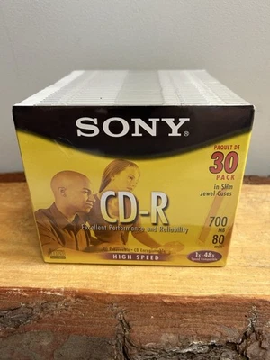 SONY, CD-R, 30 Pack, High Speed Disc. NOS! Foto 1 de 3