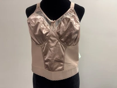 Goddess 6094 Bra Vintage But New With Tags Beige 40DD - Image 1 of 4