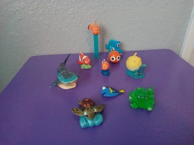 Lote de figuras de acción de plástico PVC Disney Finding Nemo Dory surtido juguetes Foto 1 de 4