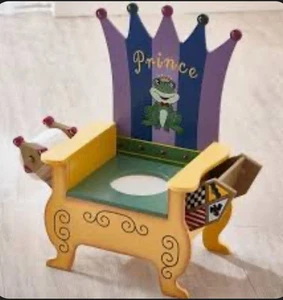 Teamson Kids - Little Kingdom Tiana Potty Chair - Purple / Caramel - Picture 1 of 8