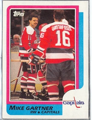 1986-87 Topps #59 Mike Gartner  **  NM  ** - Image 1 of 2