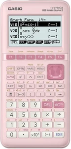 Casio FX-9750GIII graphischer Taschenrechner, natürliches Lehrbuchdisplay, Python (rosa) - Bild 1 von 5