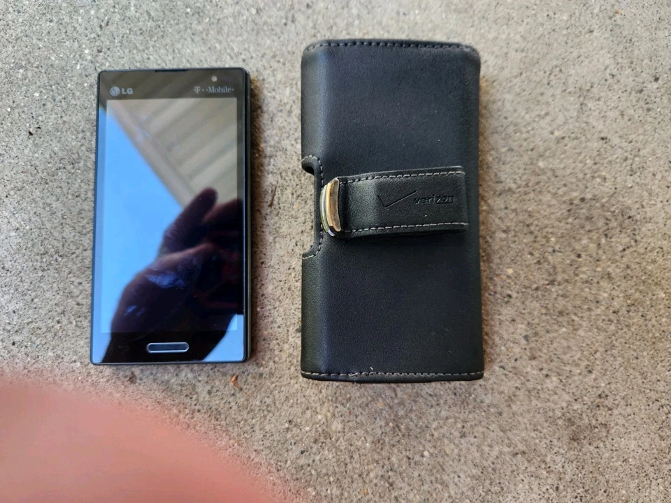 LG Optimus P769 4GB 黑色 T-Mobile 智能手机 — 第 1/4 张图片