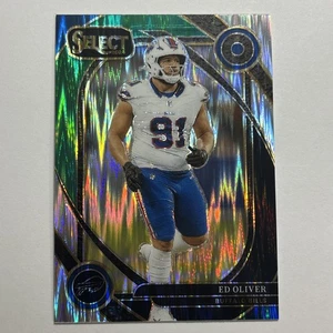 2024 Panini Select - Club Level Ed Oliver #254 Black & Green Shock Prizm - Picture 1 of 6