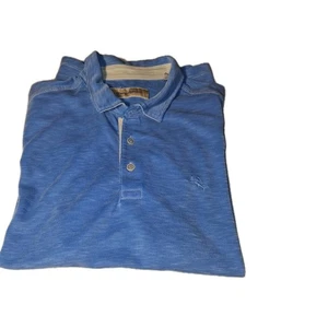 Tommy Bahama Herren Poloshirt Large, Kurzarm, Blau - Bild 1 von 6