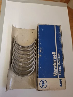 New Vandervell VPR91214A Big End Bearings +040 1.0mm Sunbeam Hillman NOS UK - Image 1 of 2