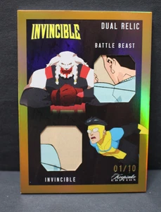 2025 Invincible Card-Dual Relic-1/10, #524, Holo, Rare Card, Beast & Invincible - Picture 1 of 4