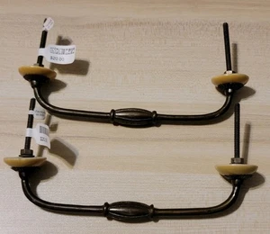 Juego de 2 tiradores de cajones de metal estilo vintage herrajes para gabinete - Imagen 1 de 8