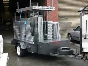 New Scaffolding Trailer Pack & Scaffold Kit 10.8m Long Up To 6.5m Reach Height - Picture 1 of 10