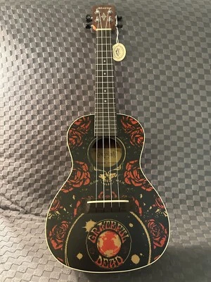 Rare Brand New Grateful Dead Dark Star Ukulele Rolling Stones - Image 1 of 4