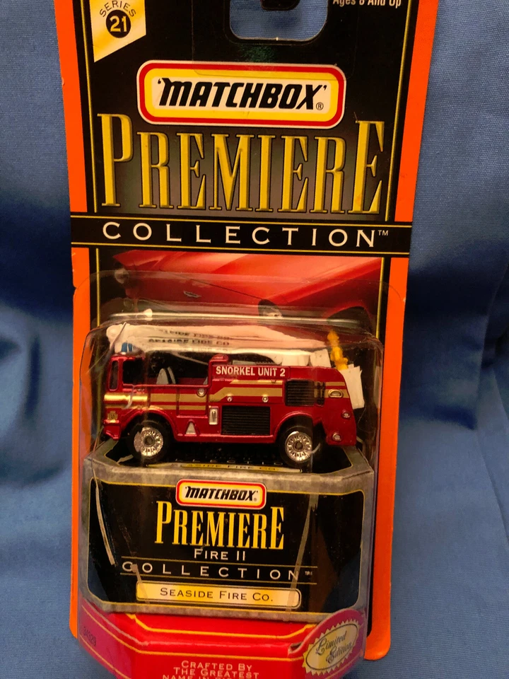 Matchbox Premiere Collection Fire II Series 21 Seaside Fire Co New - Image 1 of 1