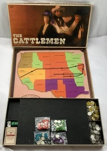 1977 The Cattlemen Game by Selchow and Righter Complete in Very Good Condition - Picture 1 of 9