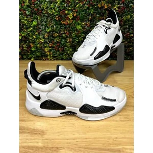 Nike Air Paul George PG 5 TB Basketballschuhe Sneaker DA77568 Weiß Schwarz Herren 9 - Bild 1 von 10