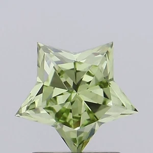 1.35 CT-VS1 Green Color Star Cut Lab Grown Diamond For Engagement Ring - Picture 1 of 2