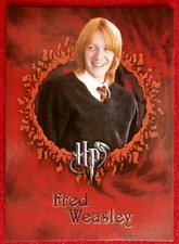 HARRY POTTER & GOBLET OF FIRE - Card #12 - FRED WEASLEY - CARDS INC 2005