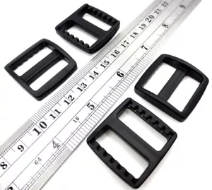Stangenschlitten - für 1", 25 mm Gurtband, robustes Polyacetal, kostenloser Versand! - Bild 1 von 9