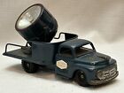 Vintage 1950s Linemar Tin Litho Friction Army Air Corps Spotter Unit Toy Truck