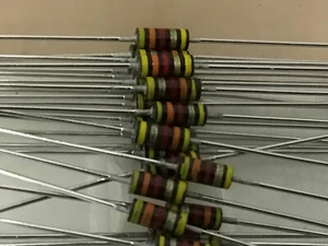 (10 PC) AB RCR05G432JS Resistencia Carb Comp 1/8W 4.3K OHM 5% Nivel S - Imagen 1 de 1