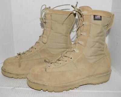 Botas de trabajo de combate Danner Desert Acadia clima cálido punta de acero ejército para hombre talla 8 Foto 1 de 4