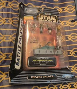 Star Wars Micro Machines Jabba Action Fleet Battle 8 Desert Palace Princess Leia - Picture 1 of 24