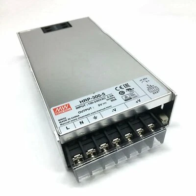 One For MEAN WELL New HRP-300-5 5V 60A Switching Power Supply Free Shipping - Image 1 of 4