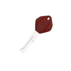 Red Motor Key Uncut Blank Replacement Keys for Ducati V4 V4S V4R - Picture 1 of 3