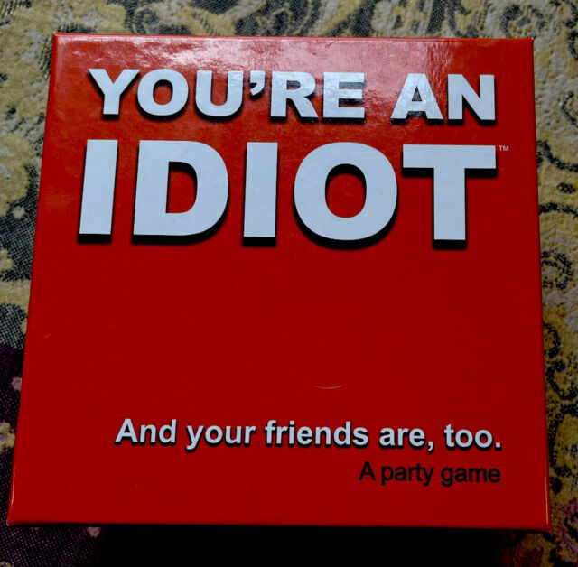 You're An Idiot - A NEW Adult Party Game by TwoPointOh Games SEALED