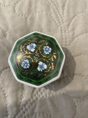 vintage pill ceramic box Delprado Collection - Image 1 of 4
