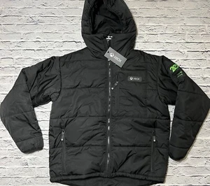 NUEVO CON ETIQUETAS Oficial XBOX Puff Jacket Team 20 Negro Abrigo Puffer con Capucha S - Imagen 1 de 8