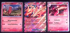 Charizard ex Premium Collection Promos - Charmander, Charmeleon, and Charizard - Picture 1 of 8