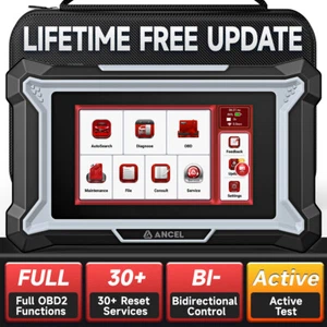 Herramienta de diagnóstico ANCEL All System OBD2 lector de códigos bidireccional apto para KIA EE. UU. - Imagen 1 de 10