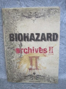 BIOHAZARD ARCHIVES II 2 Resident Evil Art Works Character PS3 Fan Book 2010 CP69 - Picture 1 of 14
