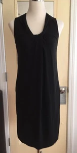Vince Womens Shift Dress A Sleeveless Black - Picture 1 of 5