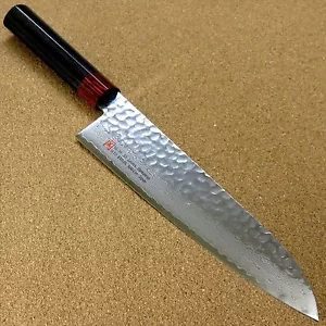 Japanese SETO ISEYA-I Kitchen Gyuto Chef Knife 8.3" Damascus Hammered SEKI JAPAN - Picture 1 of 10