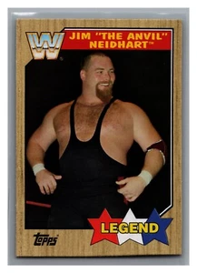 2017 Topps Heritage WWE Wrestling Legend #79 - Jim "The Anvil" Neidhart - Foto 1 di 2