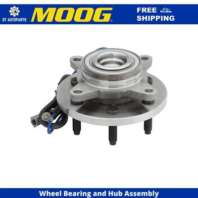 Conjunto de cojinete de rueda y buje delantero MOOG 2007-2010 para Ford Expedition tracción trasera 2007 Foto 1 de 4