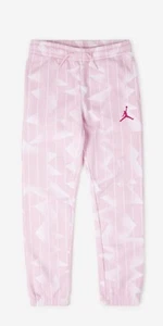 Girls' Jordan Essentials Printed Fleece Joggers Size (L) 45C594-A0W - Picture 1 of 3