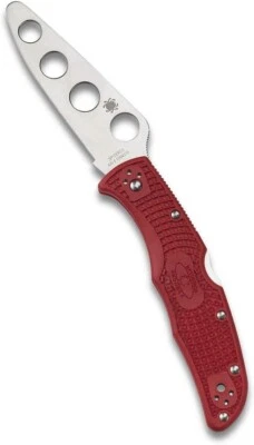 Spyderco Endura 4 FRN Lightweight Trainer 3.55" Blunted Folding Pocket Knife - Image 1 of 4