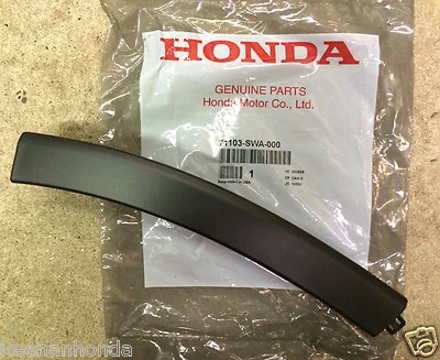 Original OEM Honda CR-V pasajero parachoques delantero adorno lateral 07-11 derecho CRV RF Foto 1 de 3