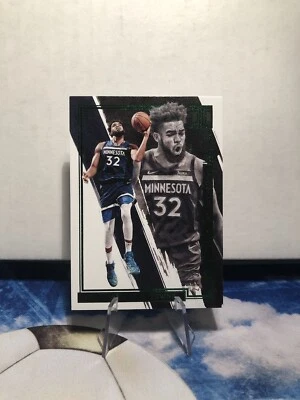 2021-22 Panini Impeccable Green /35 Karl-Anthony Towns #48 Timberwolves - Image 1 of 2