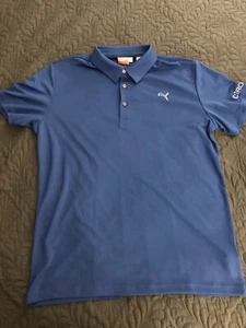 Puma Ciroc Vodka Uomo L Blu Polo Drifit Golf Camicia Slim Fit Nuova con etichette Migliori offerte - Foto 1 di 4