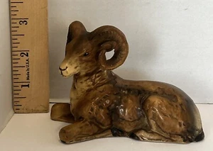 Figura de carnero cimarrón vintage Japón UCTCI (LB4) - Imagen 1 de 6