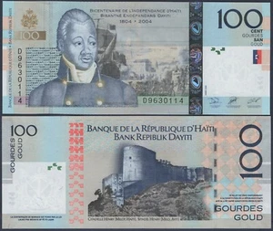 HAITI 🇭🇹 P275a* 100 GOURDES COMM.* ND 2004* UNC GEM* USA SELLER - Picture 1 of 1