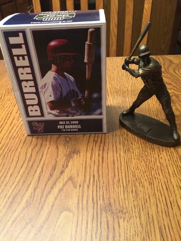 2006 Pat Burrell Bronze Figurine Statue Scranton Wilkes Barre Red Barrons Cover