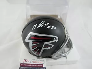Mike Davis Atlanta Falcons Signed Autograph Mini Helmet - Picture 1 of 3