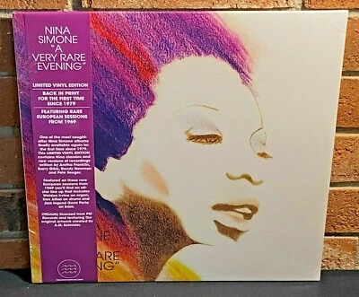 NINA SIMONE - A Very Rare Evening, Limited Import BLACK VINYL LP New & Sealed! - Image 1 of 4